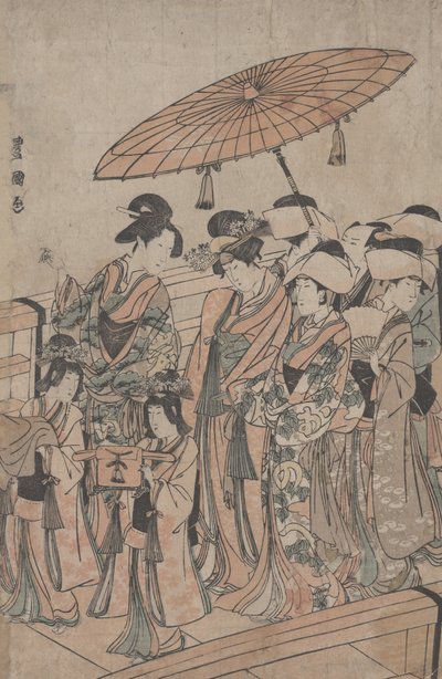 Zonder titel door Utagawa Toyokuni